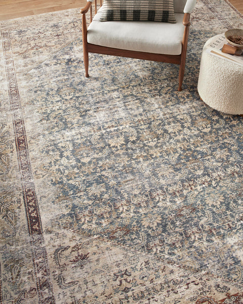 Georgie Collection - GER-04 Teal / Antique