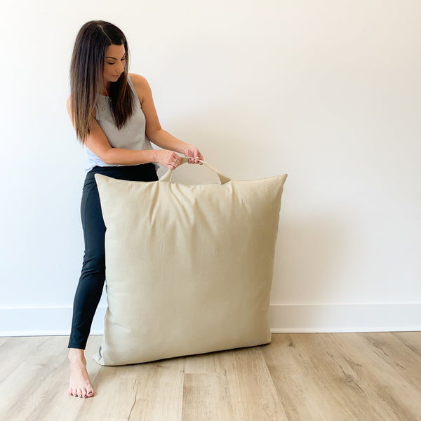 Floor Pillow Cover | Multiple Colors