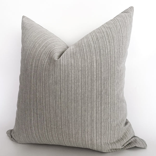 Watermark Gray Pillow Cover
