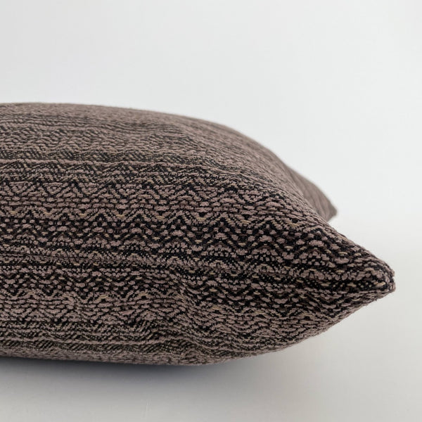 Brown Textured Pillow, Brown Pillow, Throw Pillow in brown, Textured Pillow Covers, Chocolate Color Pillow, Hackner Home, Decorative Pillows, Handmade Pillows