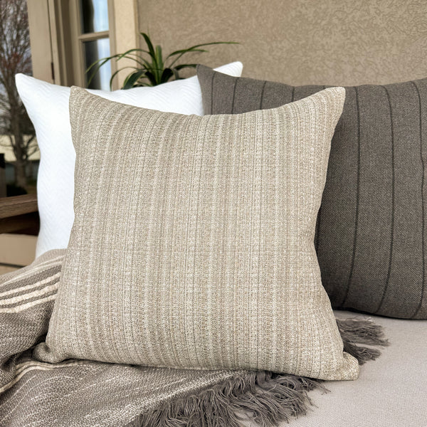 Coastal Brown | Outdoor Pillow Cover