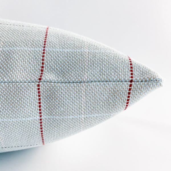Light Blue Plaid Pillow, Pale Blue Pillow, Blue Pillow Cover, Decorative Pillow Cover, Hackner Home, Boys Room Pillow, Blue Christmas Pillow, Light Blue Pillow Cover, Plaid Pillow Cover for Boys Room