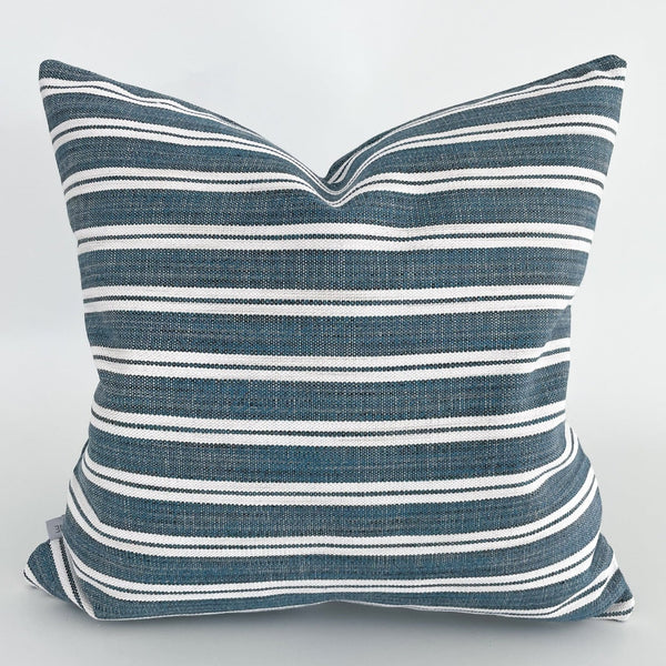 Peyton Blue Indoor/Outdoor Pillow Cover