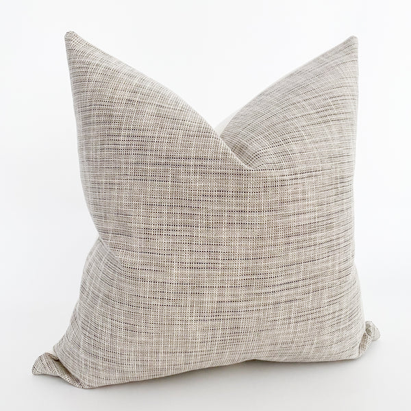Weaving Gray Pillow Cover