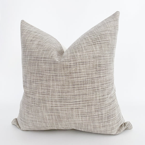 Weaving Gray Pillow Cover