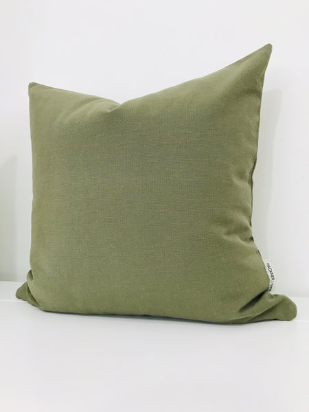 Solid Canvas | Artichoke Pillow Cover