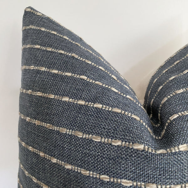Eloa Blue Pillow Cover