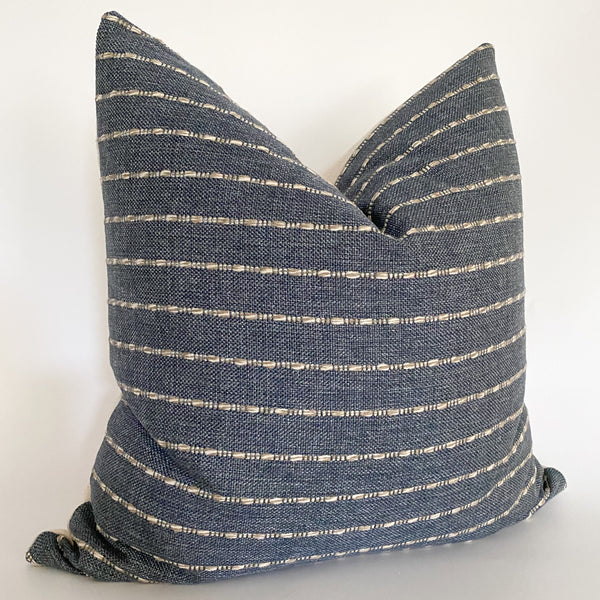 Eloa Blue Pillow Cover