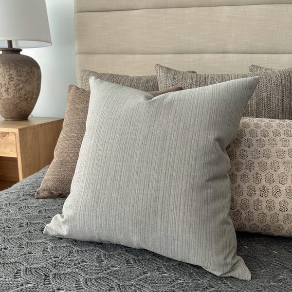 Watermark Blue Pillow Cover