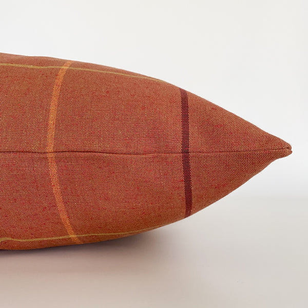 Pumpkin Spice Pillow, Fall Pillows, Orange Pillow, Throw Pillow, Rust Throw Pillow, Spring Throw Pillow, Hackner Home, Hackner Home Pillows, Designer Pillows, Decorative Pillow Covers, Handmade Pillows, Made in USA Pillows, Wholesale Pillows