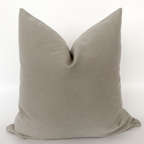 Modern Greige Pillow Cover