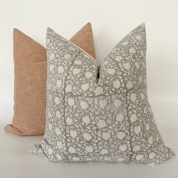 Just Peachy Pillow Cover