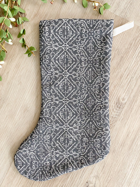 Acadia | Boho Style Holiday Stocking