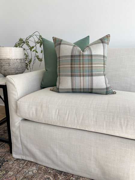 Green Pillows, Christmas Pillows, Pillow Covers for Christmas decorating, Solid Green Pillow, Throw Pillow, Hackner Home, Designer Pillows, Decorative Pillows, Holiday Pillows