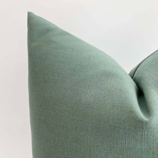 Green Pillows, Christmas Pillows, Pillow Covers for Christmas decorating, Solid Green Pillow, Throw Pillow, Hackner Home, Designer Pillows, Decorative Pillows, Holiday Pillows