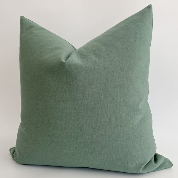 Green Pillows, Christmas Pillows, Pillow Covers for Christmas decorating, Solid Green Pillow, Throw Pillow, Hackner Home, Designer Pillows, Decorative Pillows, Holiday Pillows