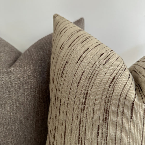 Stonehouse Brown Pillow Cover