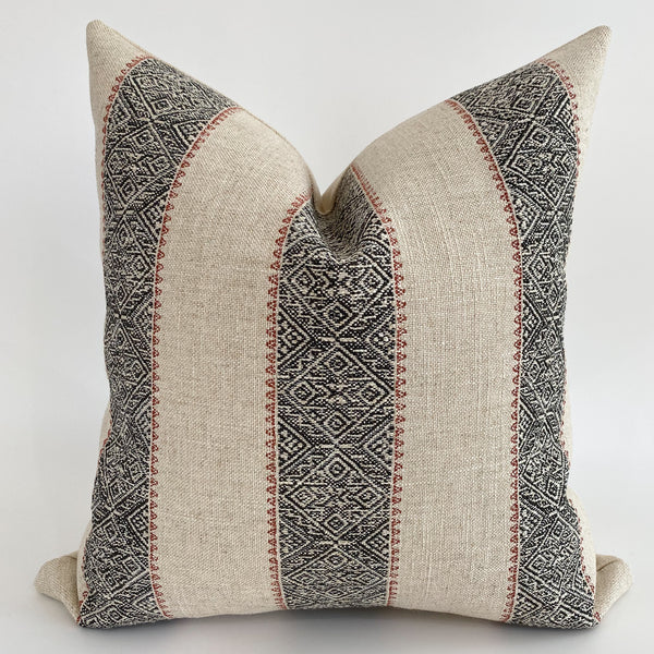 Rustic Pillow Cover, Rustic Pillows, Hackner Home, Decorative Pillows, Designer Pillows, Southwestern Style Pillow, Western Style Pillow, Boho Pillow, Linen pillows, Neutral Pillows, Handmade Pillows, Made in USA Pillows