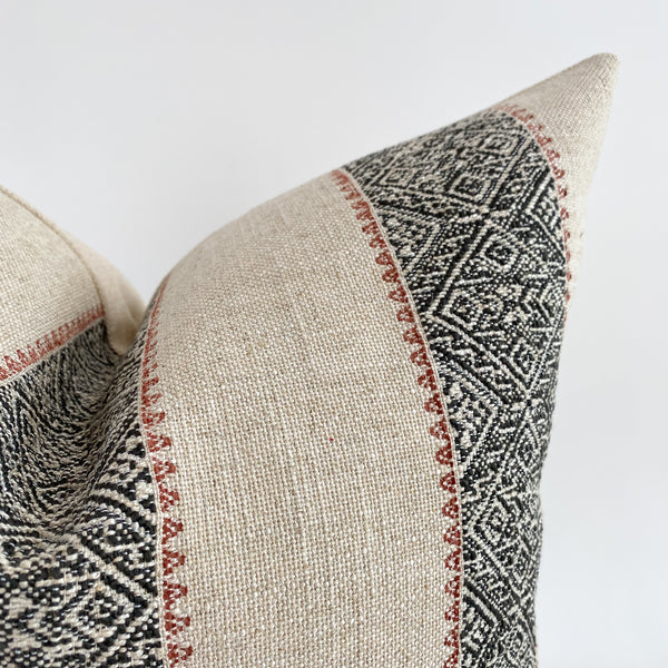 Rustic Pillow Cover, Rustic Pillows, Hackner Home, Decorative Pillows, Designer Pillows, Southwestern Style Pillow, Western Style Pillow, Boho Pillow, Linen pillows, Neutral Pillows, Handmade Pillows, Made in USA Pillows