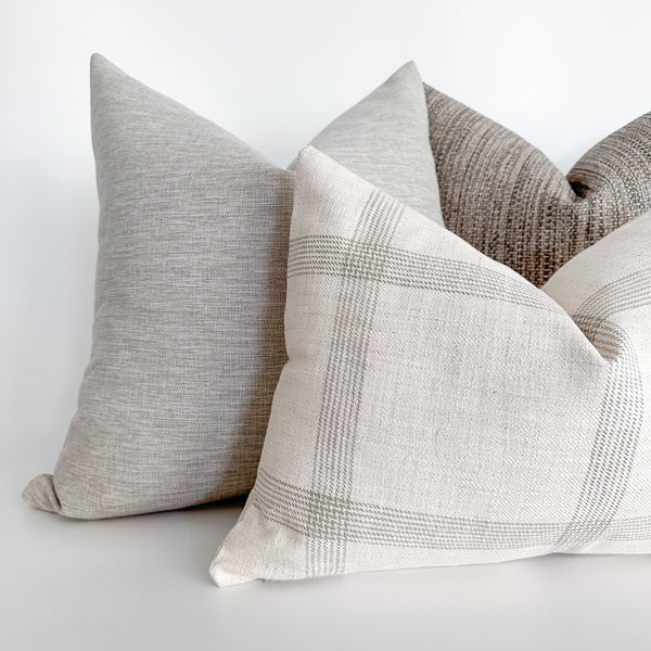 Sandhill Gray Pillow Cover Set