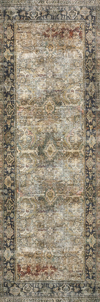 Layla Collection - LAY-03 Olive / Charcoal