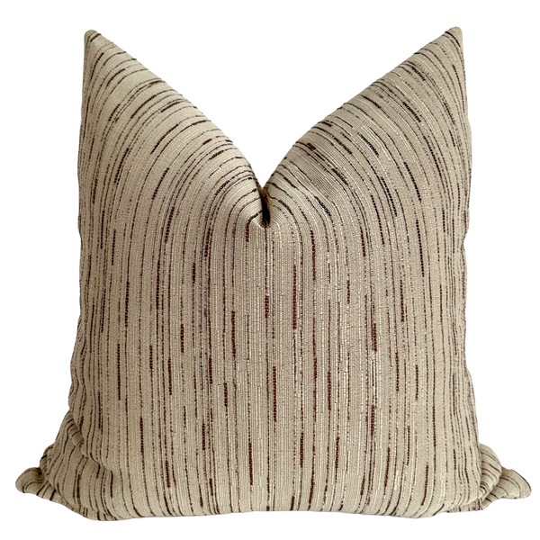Stonehouse Brown Pillow Cover