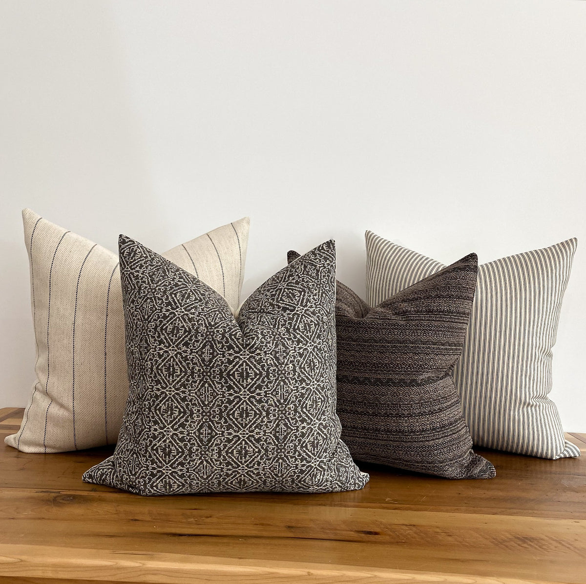 Throw Pillows Made From Napkins - The Chronicles of Home