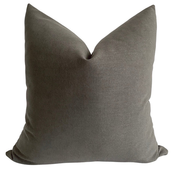 Throw Pillows, Grey Throw Pillow, Gray Throw Pillow, Hackner Home, Hackner Home Pillows, Designer Pillows, Decorative Pillow Covers, Handmade Pillows, Made in USA Pillows, Wholesale Pillows