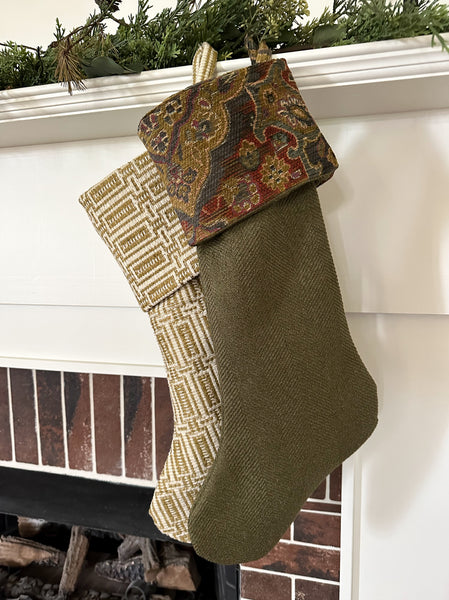 Jumper Green Holiday Stocking NLS.XVI
