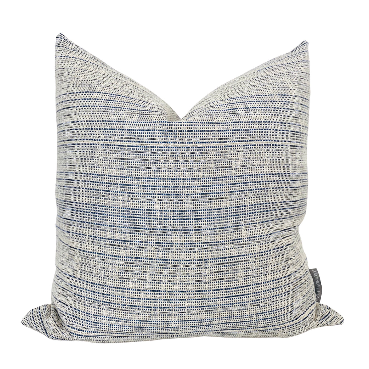 Lancaster Textured Blue Throw Pillow Arrangement