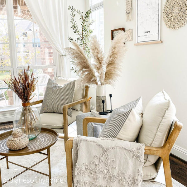 Vintage Pillows, Modern Boho decor, Black Ticking Pillows, Decorative Pillow Covers, Pillows by Hackner Home, Hackner Home, Designer Pillows, Up Scale Pillows, High End Pillows, Neutral Pillows