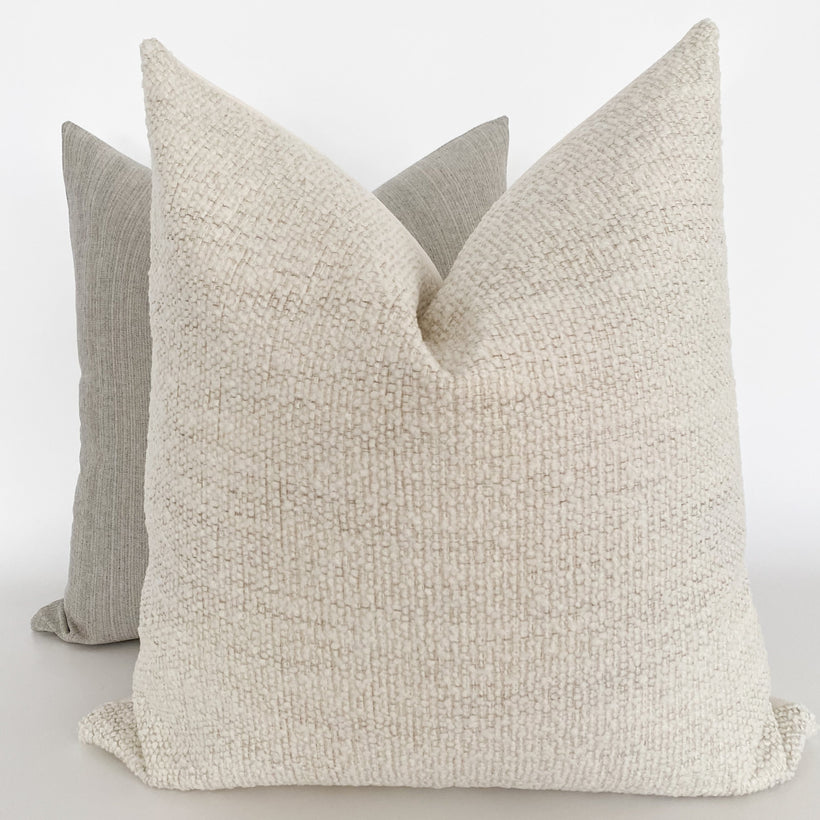 TEXTURED PILLOW COVERS