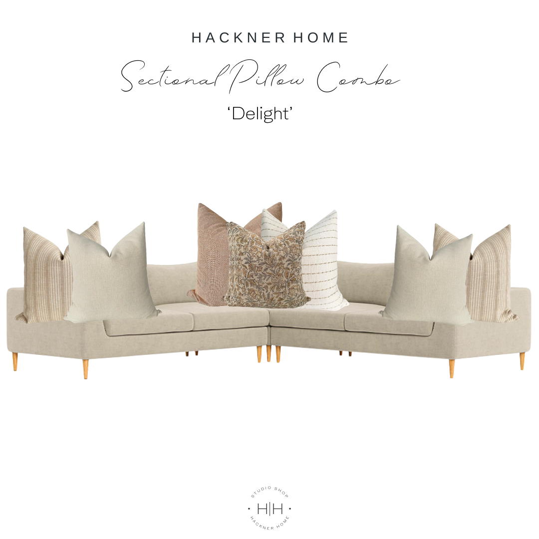 Sectional Pillow Combo Delight