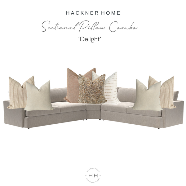 Sectional Pillow Combo 'Delight'