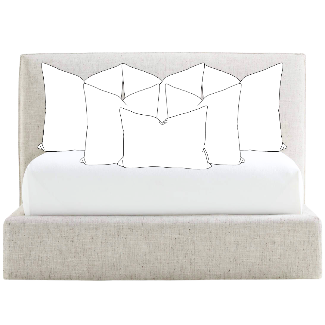 14x20 Center Bed Pillow Insert Combo