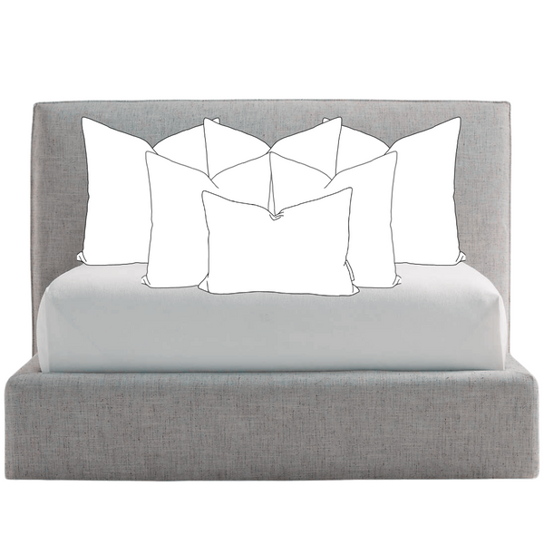 '16x26 Center' Bed Pillow Insert Combo