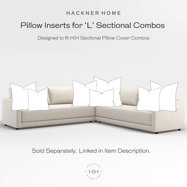 Sectional Pillow Combo 'Alluring'