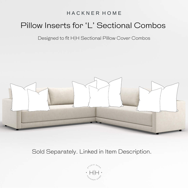 Sectional Pillow Combo 'Just for You'