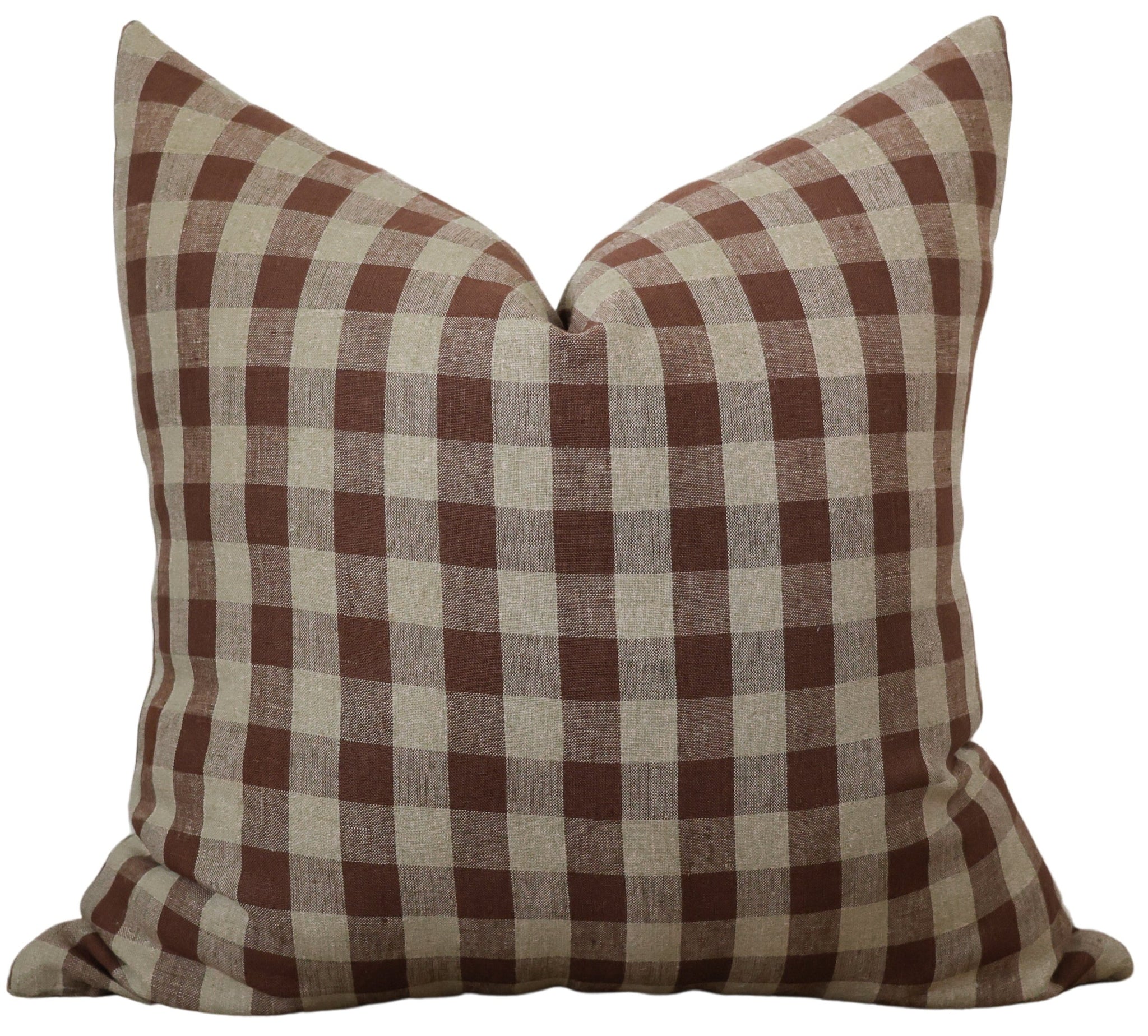 Black and cream buffalo check pillows best sale