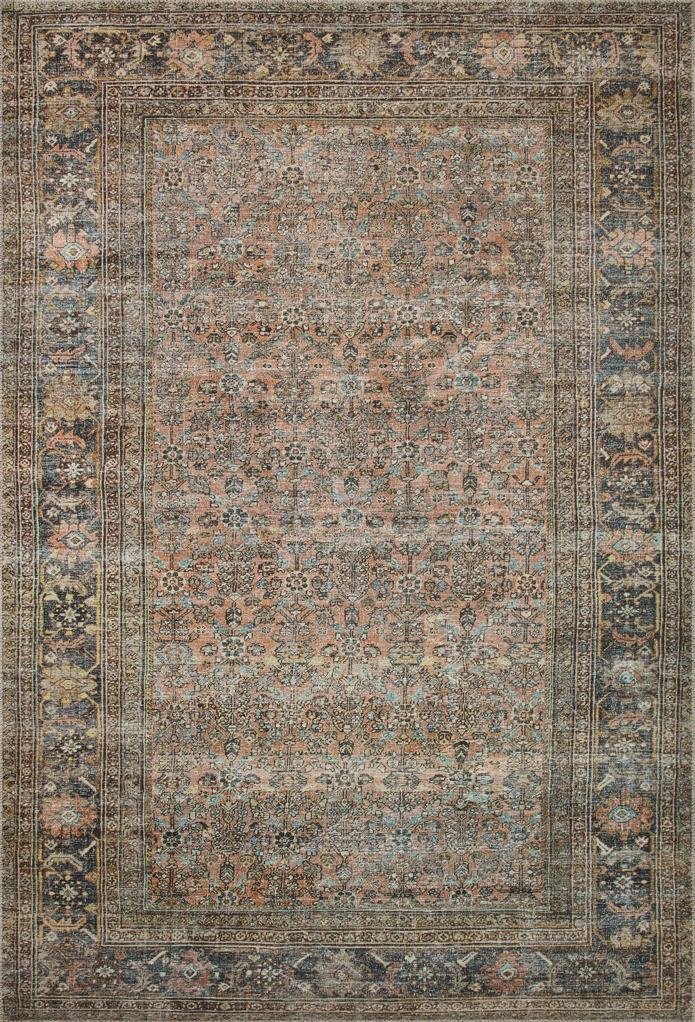 Adrian Collection| ADR-03 Terracotta / Multi