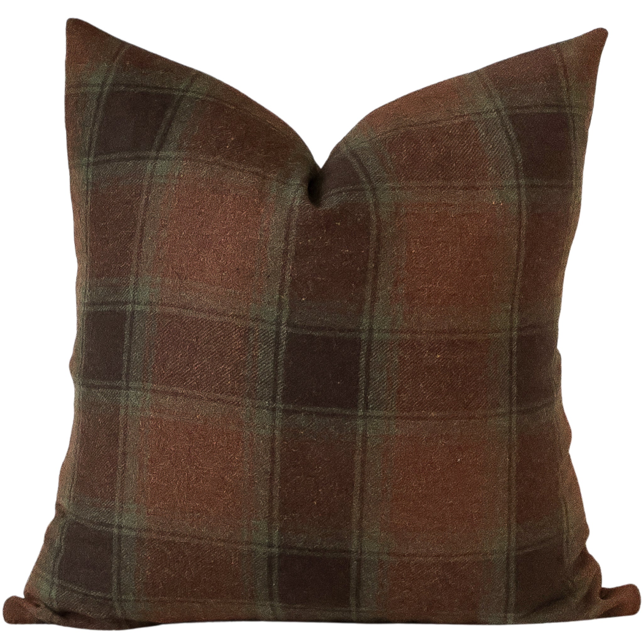 Young Philip Wool Plaid Pillow Cover