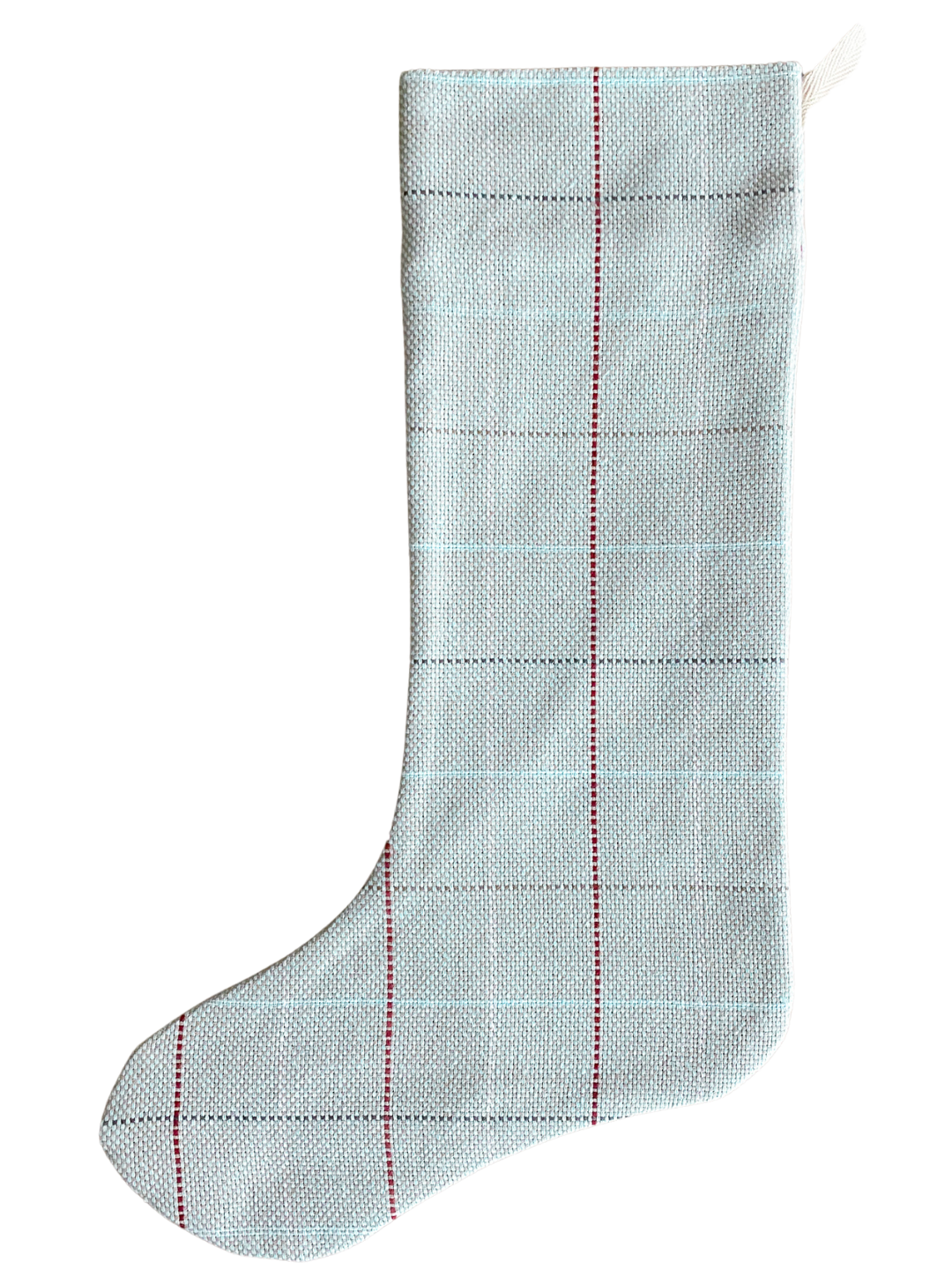 Baby Blue | Small Minimal Style Christmas Stocking