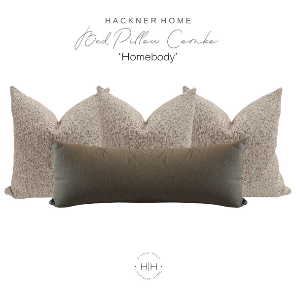 Bed Pillow Combo 'Becoming Homebody'
