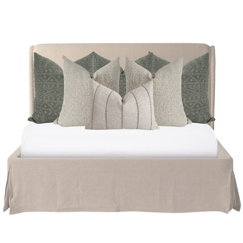Feminine Bed Pillow Combos