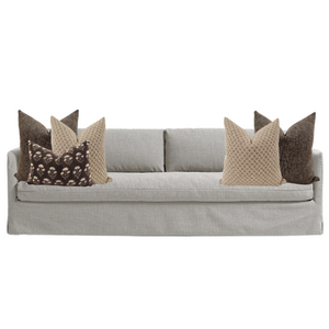 Sofa Pillow Combo 'Black Taupe Floral' - Main Image
