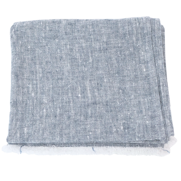 Blue Linen Table Runner
