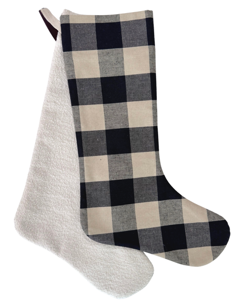 Buffalo Winter Christmas Stocking Set Two