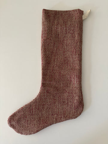 Veiling Brick Holiday Stocking