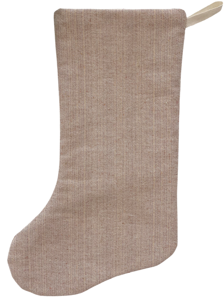 Canyon Red | Boho Christmas Stocking