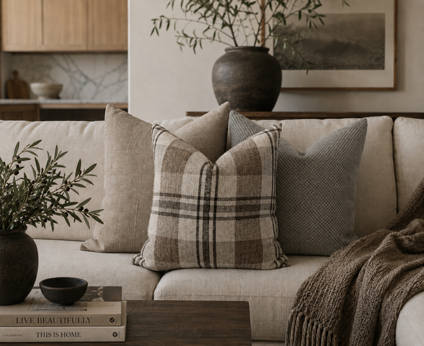 Weft Weave | Gray Pillow Cover
